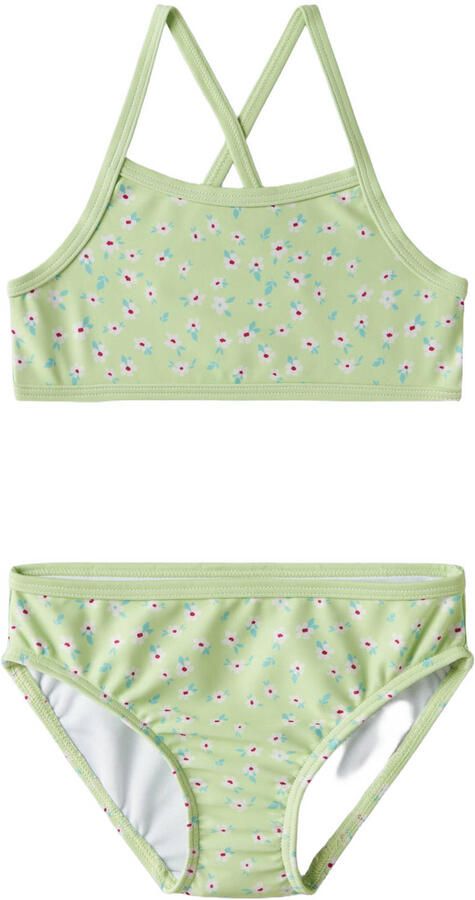 NAME IT MINI crop bikini groen