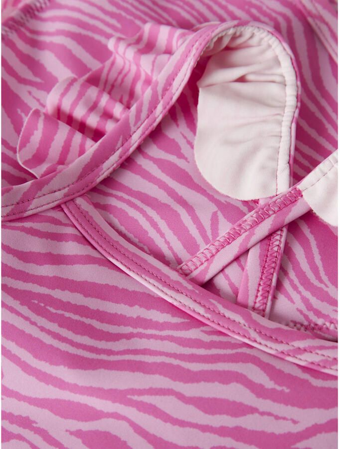 NAME IT MINI crop bikini zebraprint roze - Foto 2