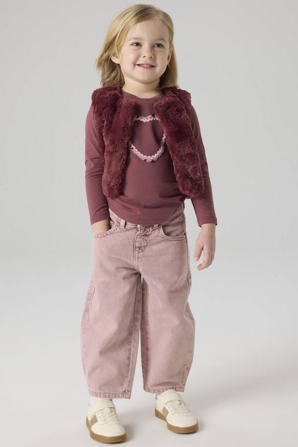 NAME IT MINI gilet paars