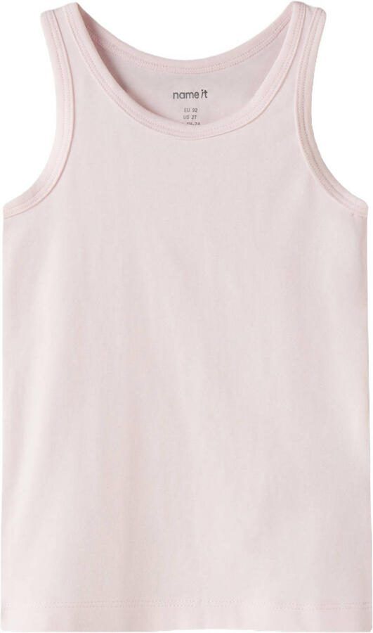 NAME IT MINI hemd ecru roze (set van 2) - Foto 3