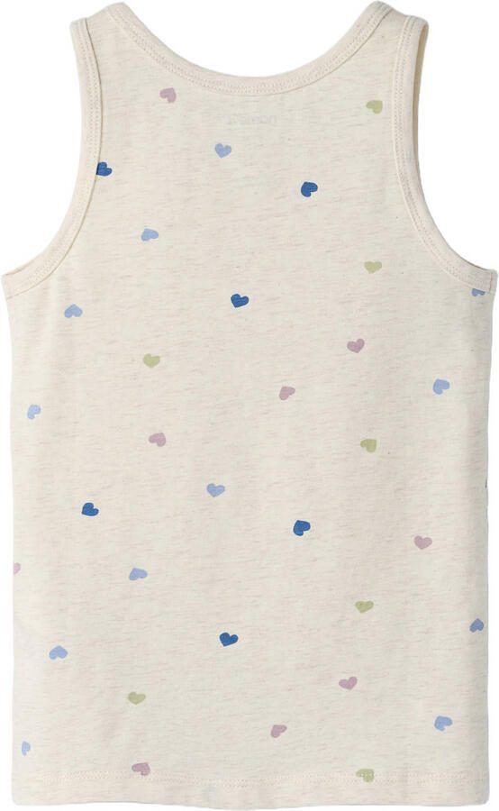 NAME IT MINI hemd ecru roze (set van 2)