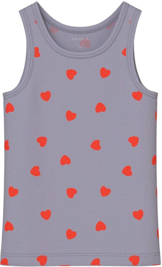 NAME IT MINI hemd lila roze (set van 2) - Foto 3
