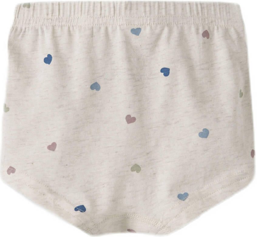 NAME IT MINI hipster ecru blauw roze (set van 3) - Foto 2