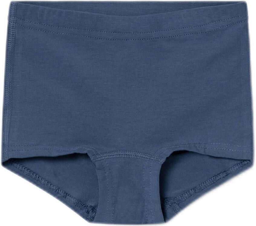 Name it MINI hipster NMFTIGHTS set van 3 paars lila Slip Meisjes Stretchkatoen 104