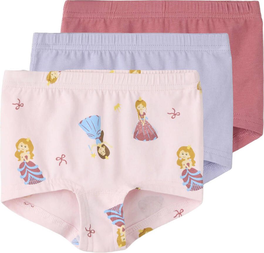 NAME IT MINI hipsters met print (set van 3)