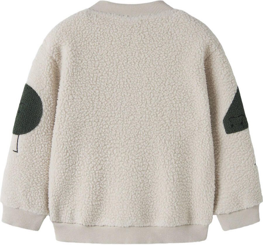 NAME IT MINI junior teddy jas beige Jongens Polyester Klassieke kraag - Foto 2