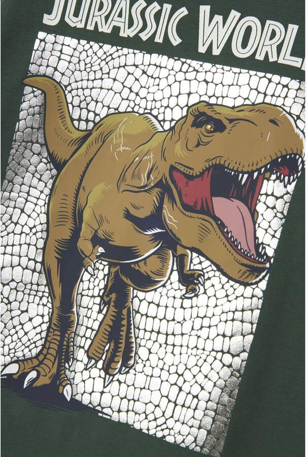 Name It Shirt met lange mouwen NMMJEWEL JURASSIC NREG LS TOP NOOS SKY