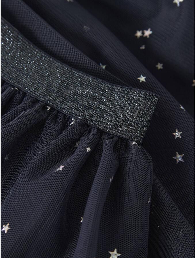 NAME IT MINI korte tule rok met sterren marineblauw Meisjes Polyester - Foto 2