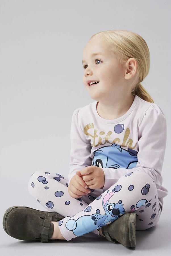 NAME IT MINI Lilo & Stitch longsleeve lila - Foto 3