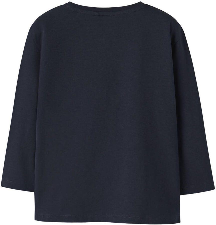 NAME IT MINI Lilo & Stitch longsleeve met print donkerblauw - Foto 2