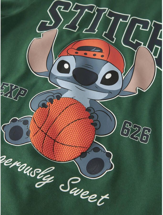 NAME IT MINI Lilo & Stitch longsleeve met print groen - Foto 2