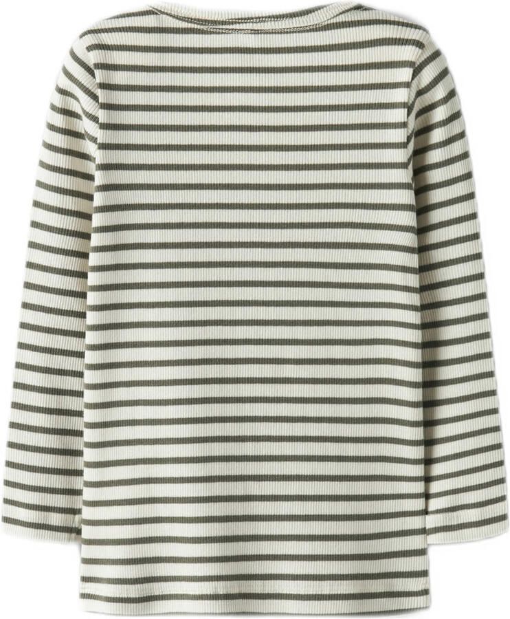 Name It Shirt met lange mouwen NMNBANI LS XSL TOP NOOS Strepen-look in geweldige ribkwaliteit - Foto 2