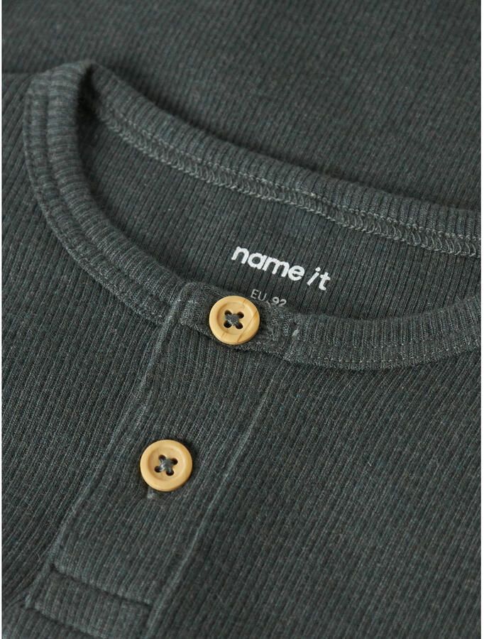 NAME IT MINI longsleeve grijsgroen - Foto 2