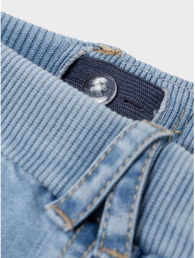 Name it MINI loose fit jeans NMMBEN medium blue denim Blauw Effen 104 - Foto 2