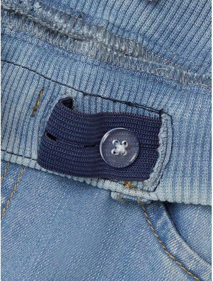 Name it MINI loose fit jeans NMMBEN medium blue denim Blauw Effen 104 - Foto 4