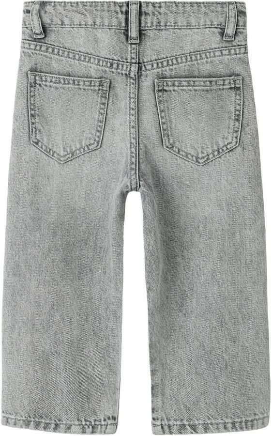 NAME IT MINI NMFBELLA barrel jeans grijs - Foto 3