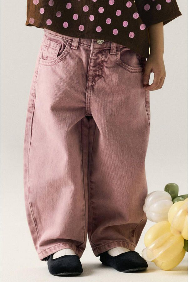 NAME IT MINI NMFBELLA barrel jeans oudroze - Foto 2