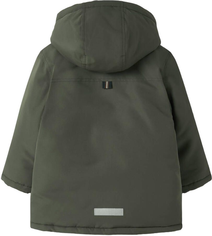 NAME IT MINI parka jas groen