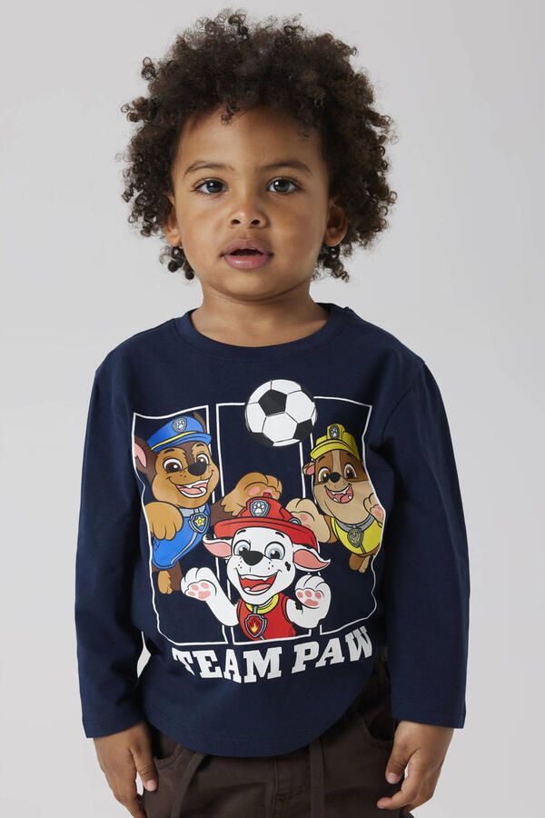 Name It Shirt met lange mouwen NMMJOLL PAW NREG LS TOP NOOS CPLG - Foto 2