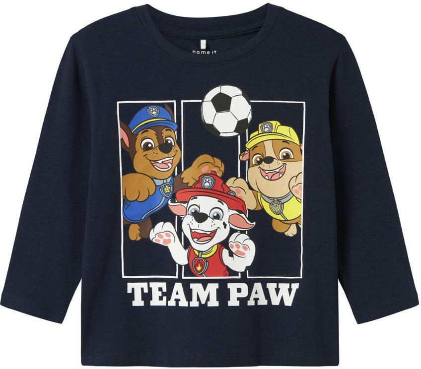 Name It Shirt met lange mouwen NMMJOLL PAW NREG LS TOP NOOS CPLG - Foto 2
