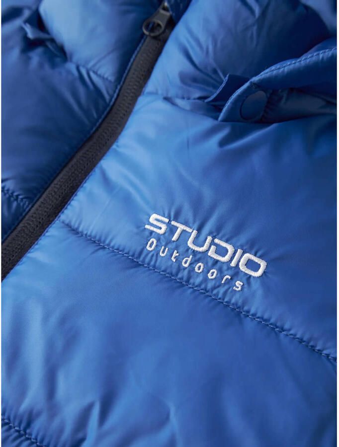 NAME IT MINI pufferjas blauw - Foto 2