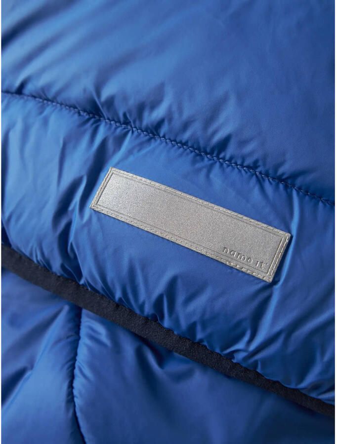 NAME IT MINI pufferjas blauw - Foto 3