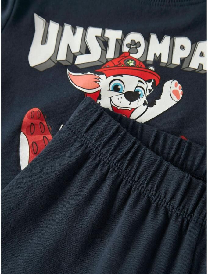 NAME IT MINI Paw Patrol pyjama met print donkerblauw - Foto 2