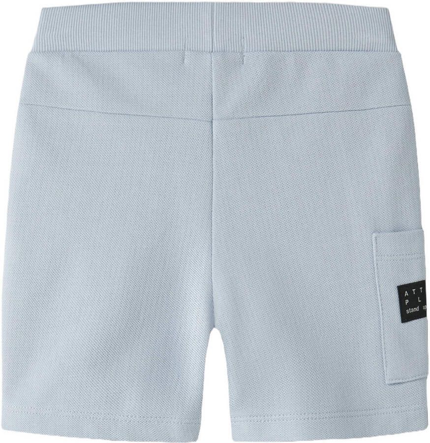 NAME IT MINI regular sweatshort lichtblauw - Foto 2