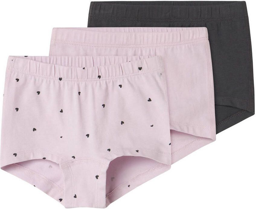 Name It Hipster NMFTIGHTS 3P WINSOME HEARTS NOOS (set 3 stuks) - Foto 3