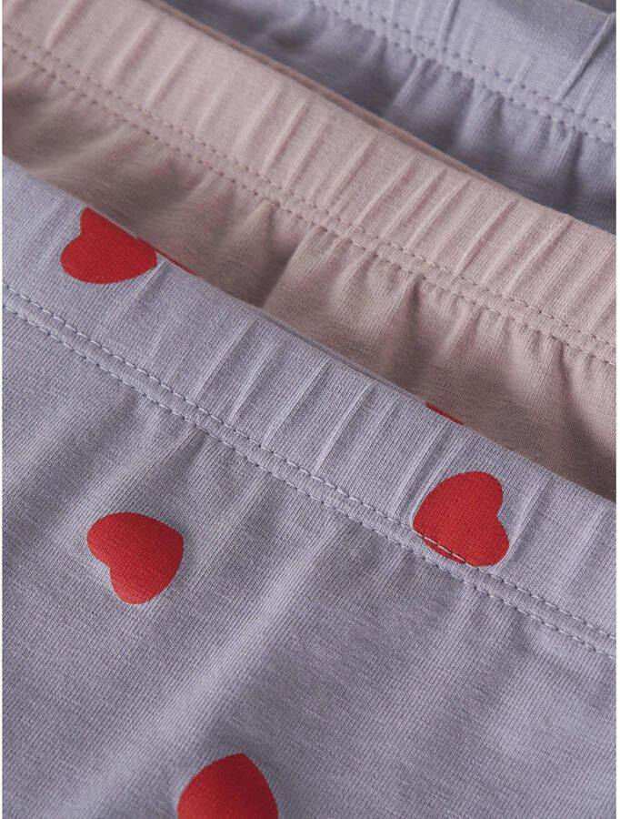 NAME IT MINI short s roze (set van 3 paar) - Foto 3