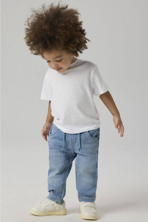Name it MINI slim fit jeans NMMRYAN medium blue denim Blauw Jongens Jog denim 104