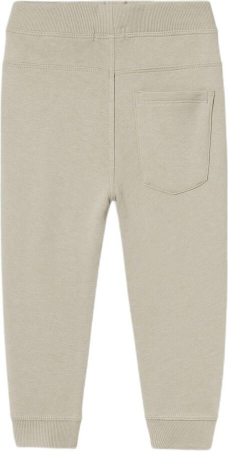 Name it MINI slim fit joggingbroek NMMVIMO lichtbruin Jongens Sweat Effen 104 - Foto 2