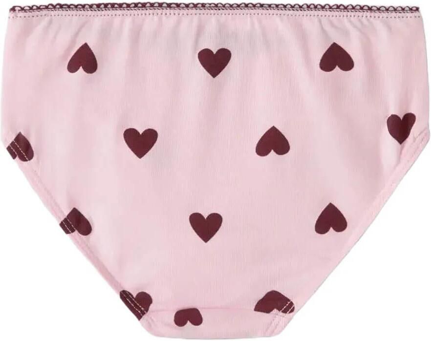 NAME IT MINI slips met hartjes (set van 3) - Foto 2
