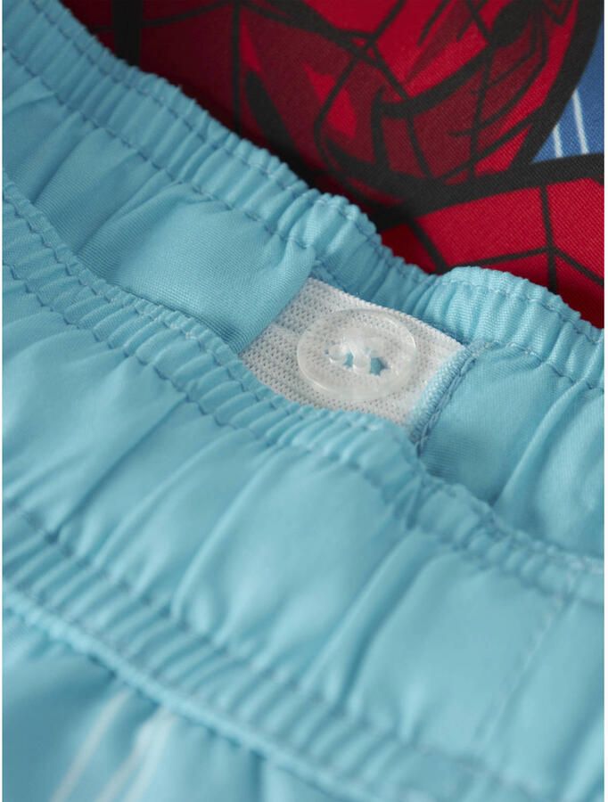 NAME IT MINI Spiderman zwemshort blauw rood - Foto 2