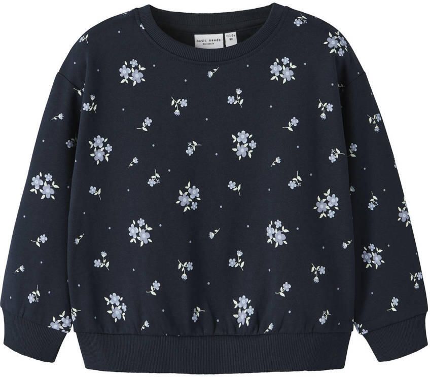 NAME IT MINI sweater donkerblauw