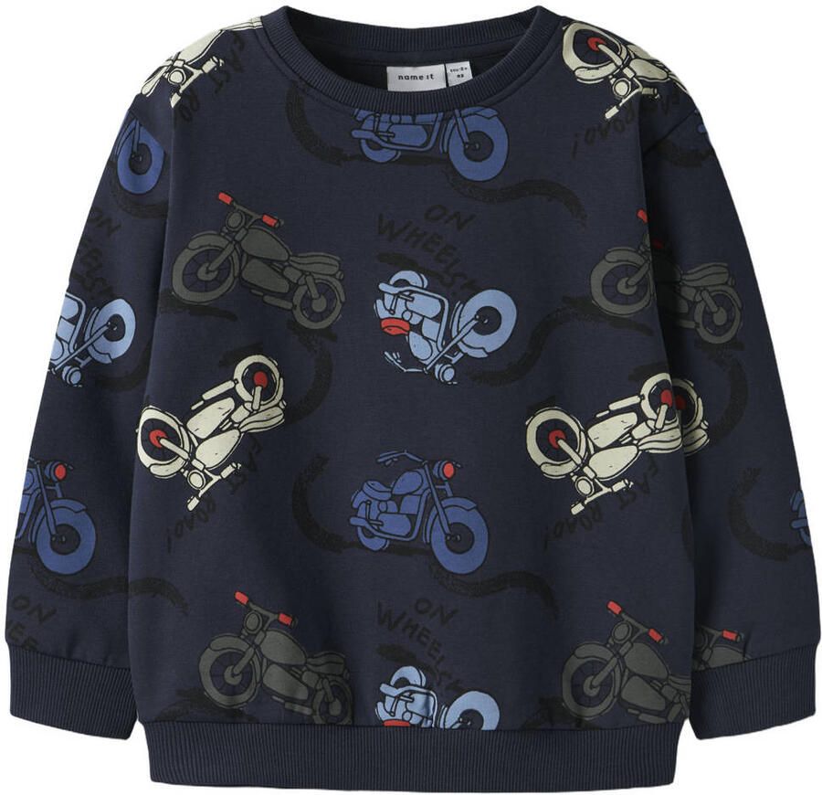 NAME IT MINI sweater donkerblauw