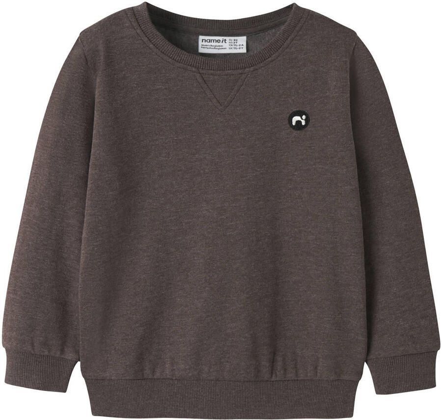 NAME IT MINI sweater donkerbruin