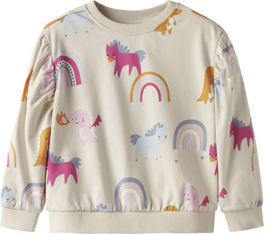 Name It Sweatshirt NMFNULA LS NREG SWEAT BRU PB - Foto 2