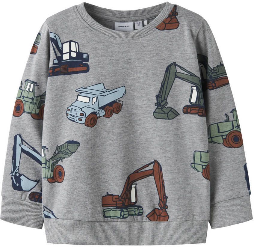 Name It Sweatshirt NMMNENEAN LS SWE BRU PB - Foto 3