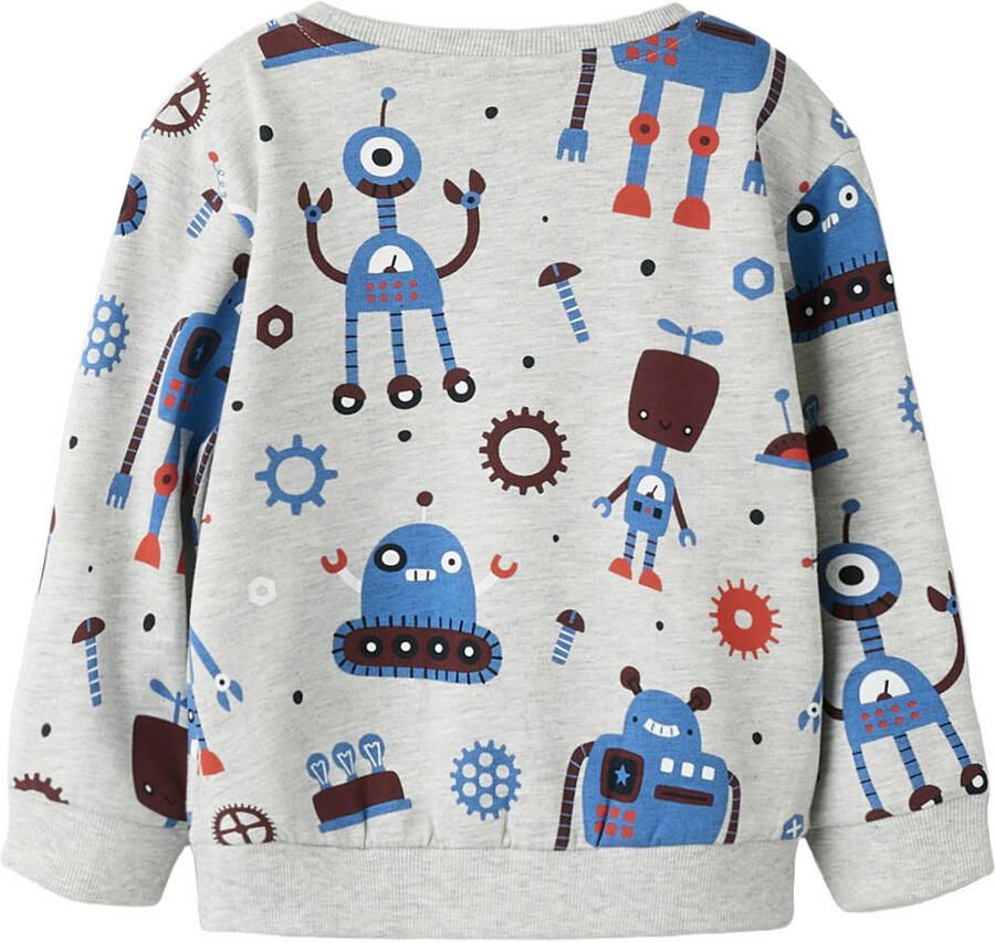NAME IT MINI sweater grijs melange - Foto 2