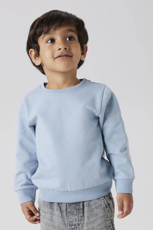 NAME IT MINI sweater lichtblauw