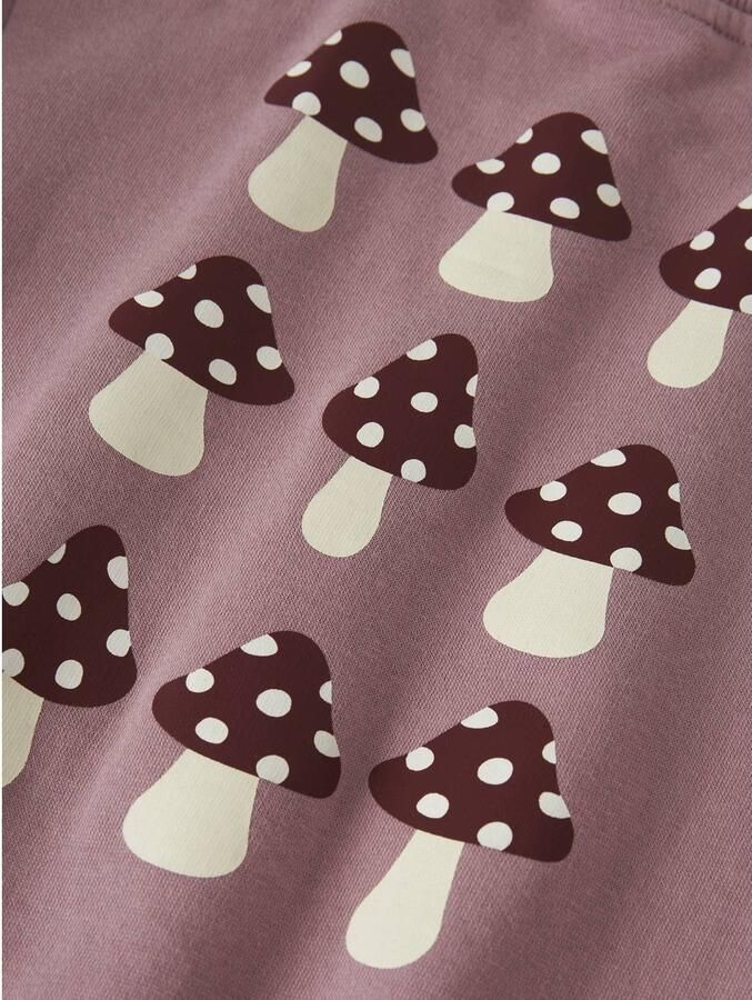 NAME IT MINI sweater met backprint lila - Foto 2