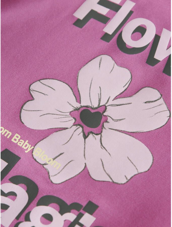 NAME IT MINI sweater met backprint roze - Foto 2