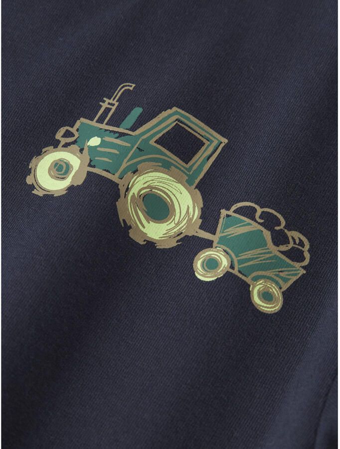 NAME IT MINI sweater met print diep donkerblauw Printopdruk - Foto 2
