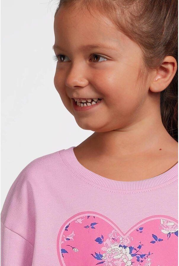 Name it MINI sweater met printopdruk roze Printopdruk 104 - Foto 2