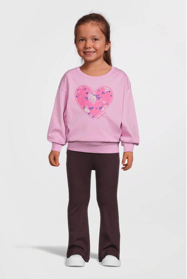 Name it MINI sweater met printopdruk roze Printopdruk 104 - Foto 3