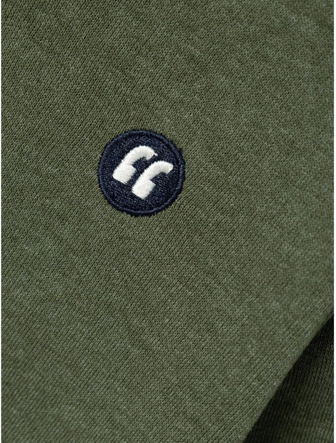 Name it MINI sweater NMMVIMO met all over print groen Effen 104