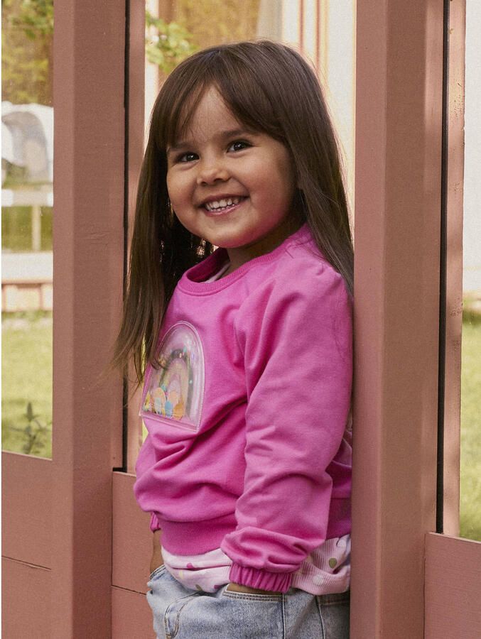 NAME IT MINI sweater roze - Foto 3