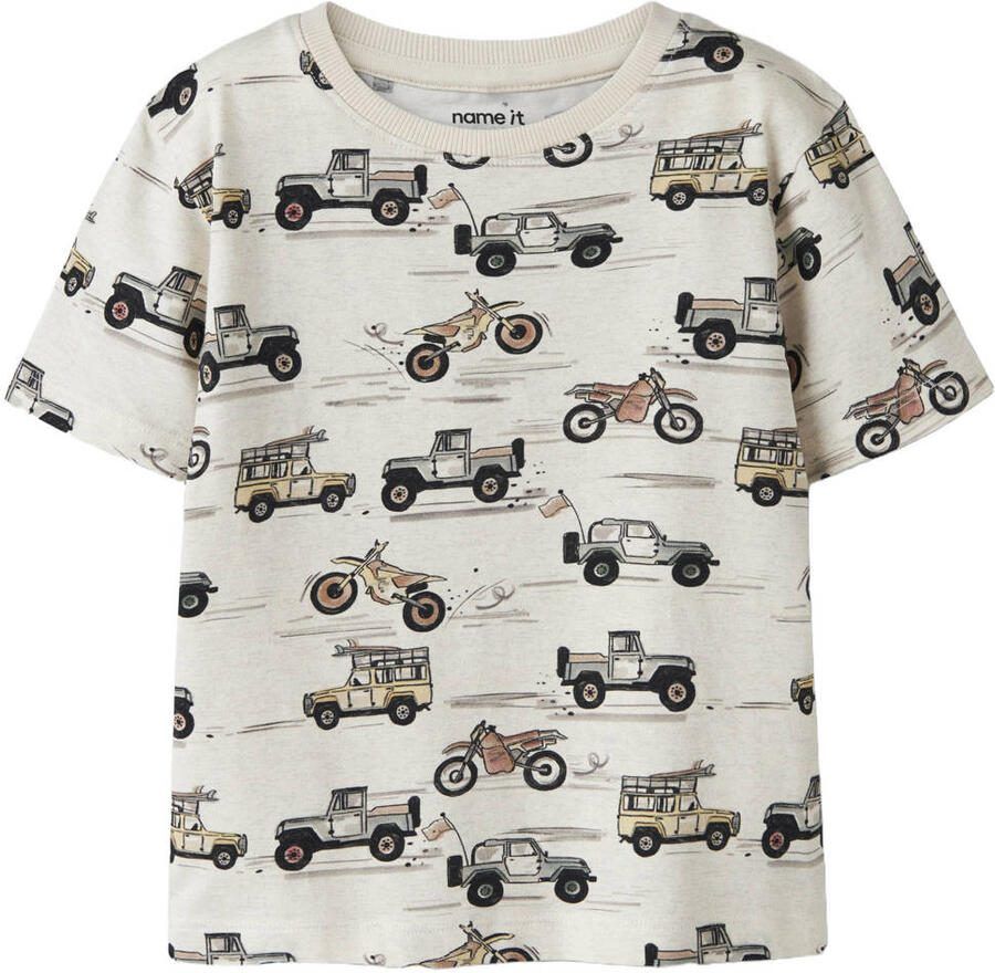 NAME IT MINI T-shirt beige melange