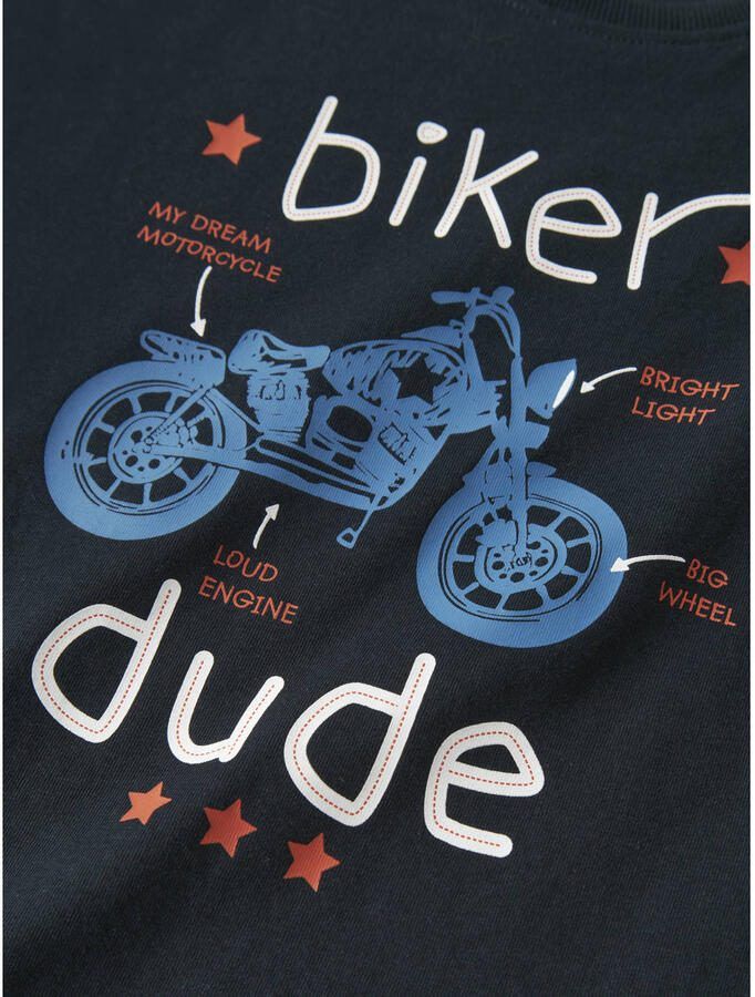 NAME IT MINI T-shirt donkerblauw - Foto 2